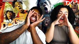 THEY'LL OUTCHART YOUR FAVORITE RAPPER | IShowSpeed \& Kai Cenat - Dogs (Music Video) SIBLING REACTION