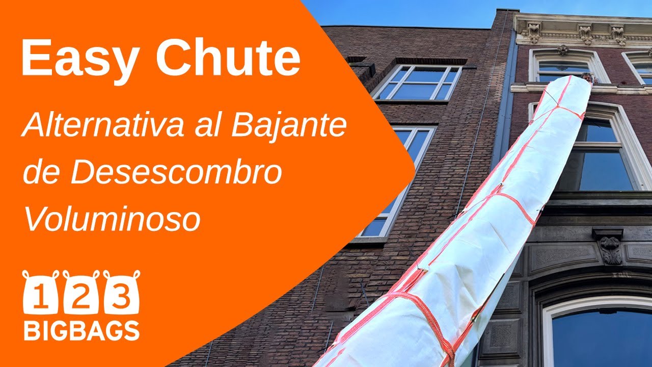 El Easy Chute - Bajante de Desescombro para Bajar Escombros Fácilmente