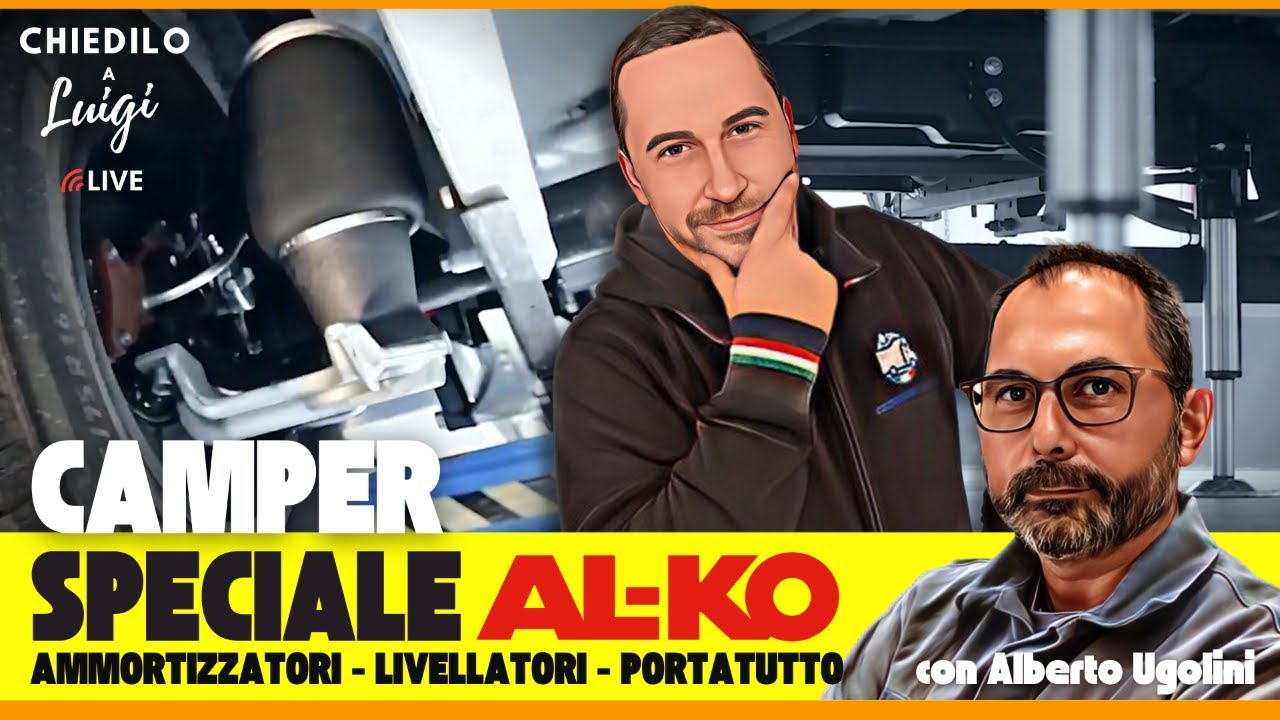 Speciale AL-KO: ammortizzatori, livellatori, portatutto 🔸 CHIEDILO A LUIGI