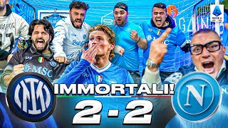 Download Lagu ✊🏻 IMMORTALI!!! INTER 2-2 NAPOLI | LIVE REACTION NAPOLETANI HD MP3