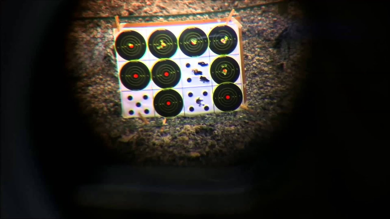 Mega MATEN 1/2" group 100 yards