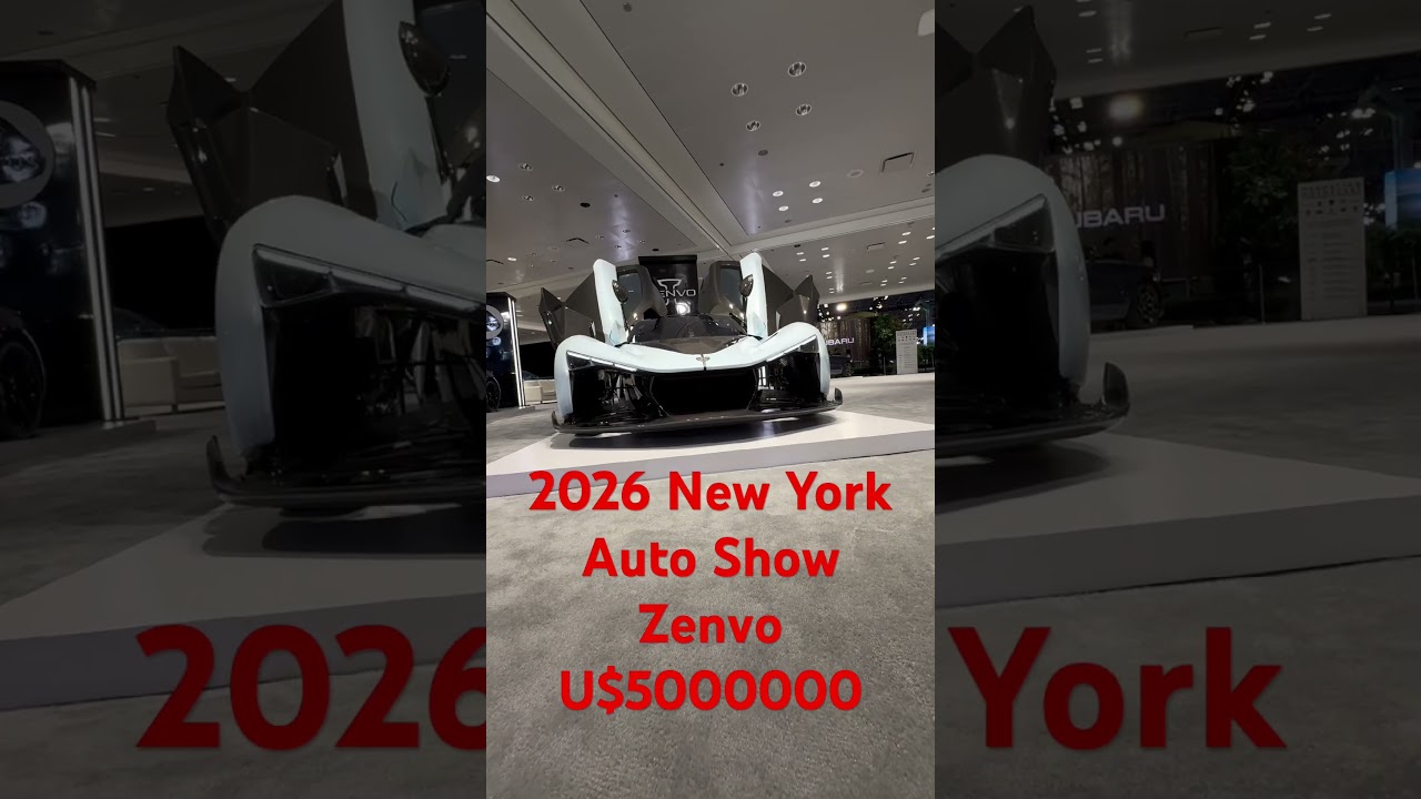 2026 New York Auto Show EP6926 | Koenigsegg vs Bugatti Acceleration Test? #canadaontheroad