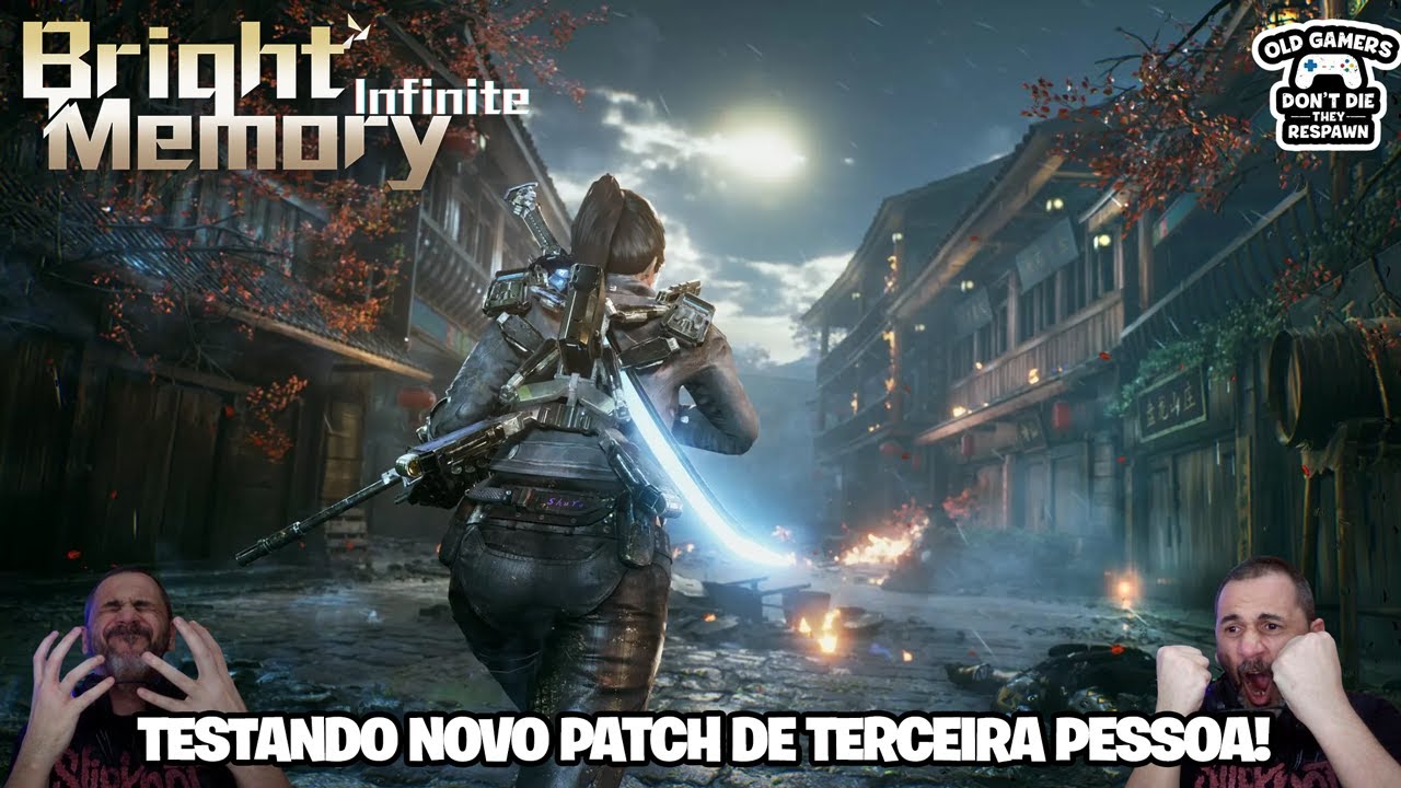 Bright Memory Infinite - Testando novo patch com visão em 3ª Pessoa + "roupinhas sacanas"!😈
