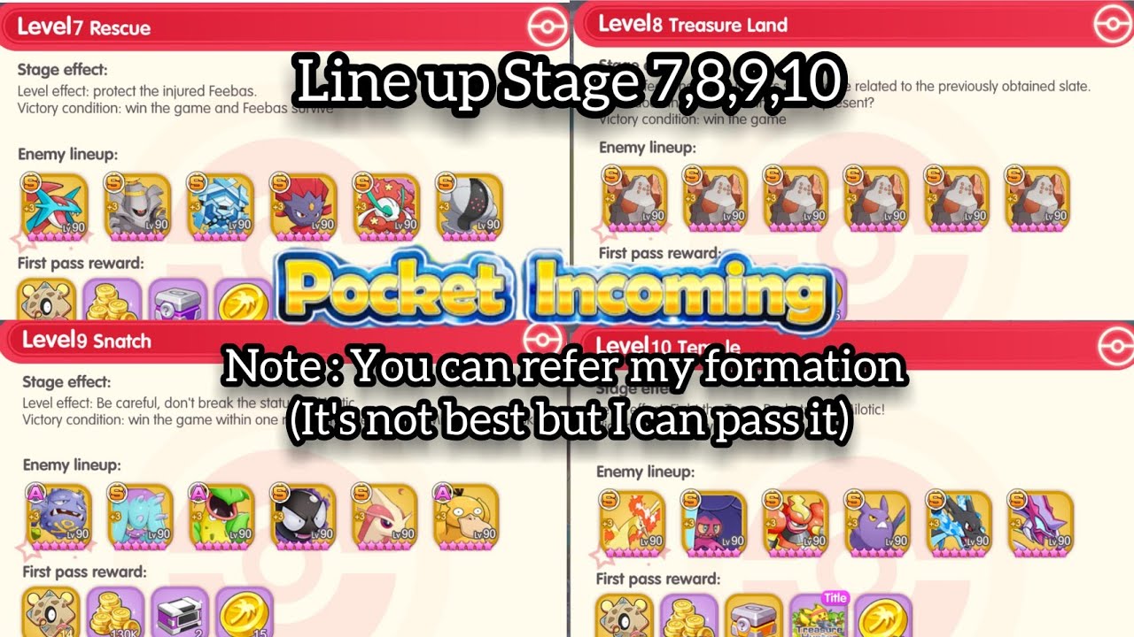 (Global Version) Summer Explore : Stage 7, 8, 9, 10 Guide - Pocket Incoming / Pet Impact