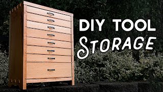 Small Tool Chest Build Equals BIG TIME Workshop Storage | Woodworking