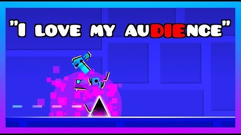 Geometry Dash, but if i say "DIE" then i DIE