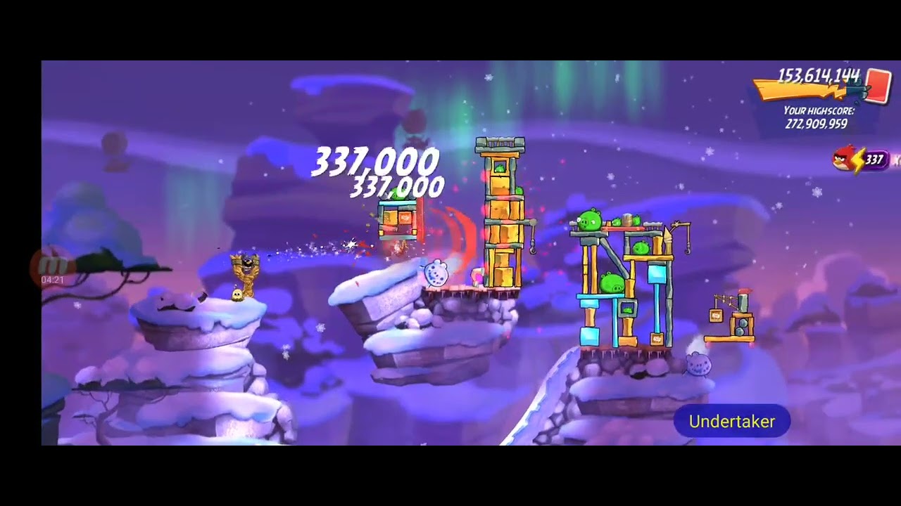 Angry Birds 2 Mighty Eagle Boot Camp with both extra birds 11/12/22