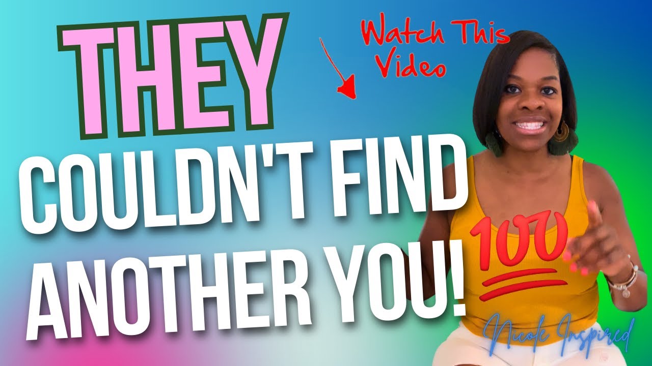 They Thought They Could Walk in and Out of Your Life!  | Youre Not Easy to Replace Here's Why#chosen