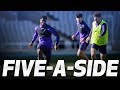 SPURS FIVE-A-SIDE MATCH | Purples v Yellows in Barcelona