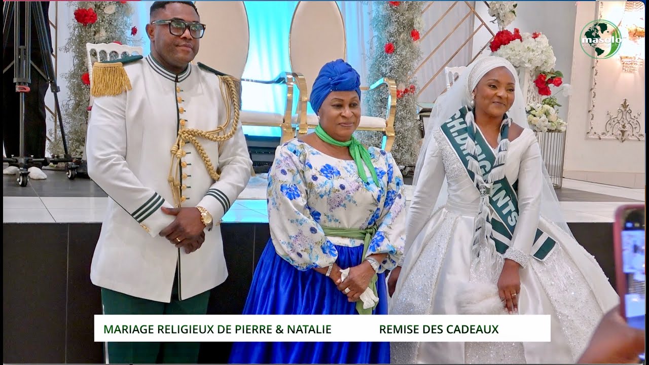 MARIAGE KIMBANGUISTE PIERRE & NATALIE REMISE DES CADEAUX