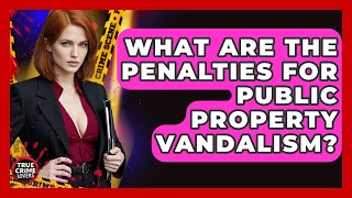 What Are The Penalties For Public Property Vandalism? - True Crime Lovers