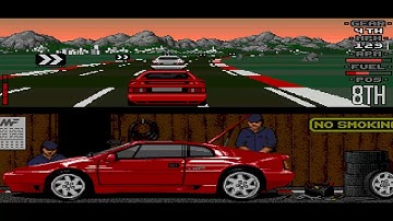 ATARI STE ENCHANCED REPLAYED NO ARTIFACTS Lotus Esprit Turbo Challenge v1 0 Thomas Jonathan ATARI ST