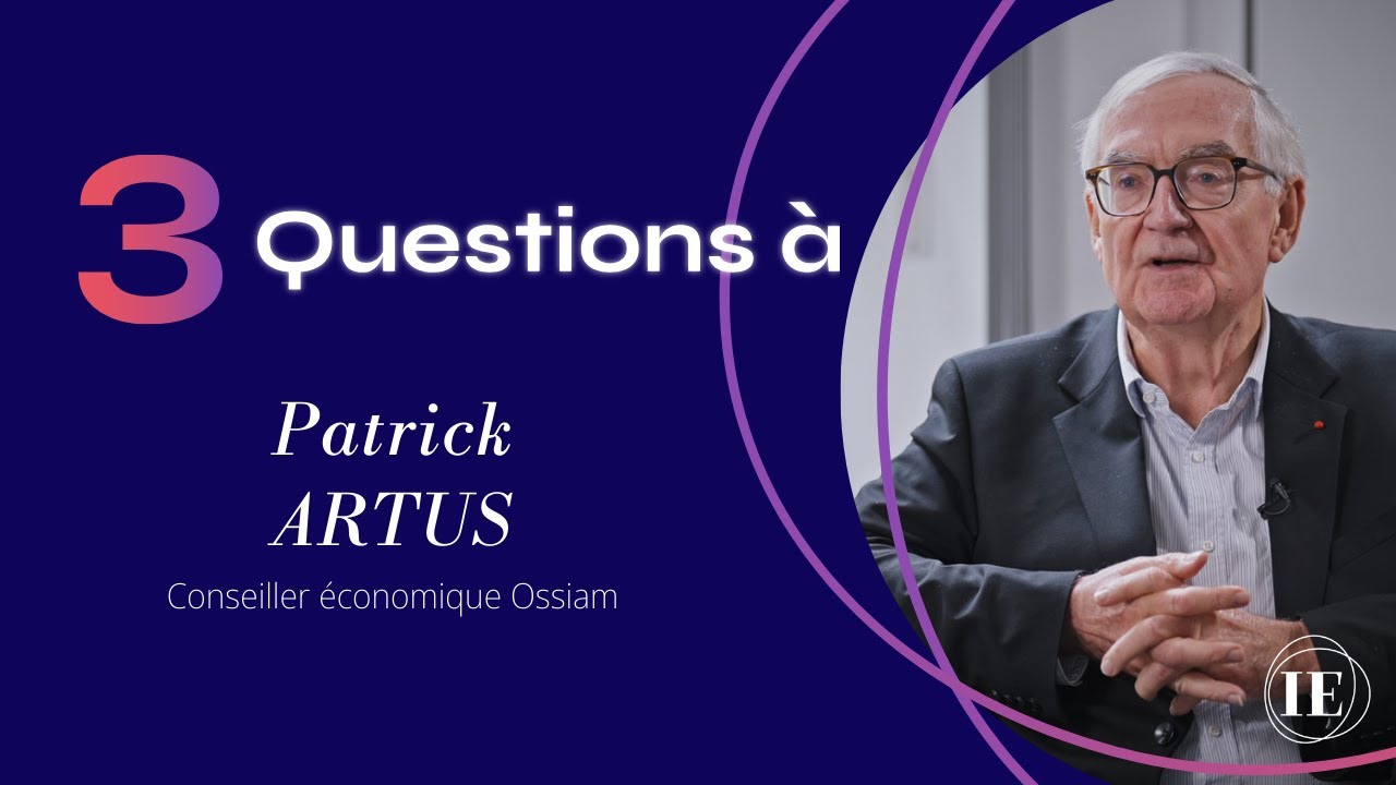 3 questions à... Patrick Artus, Conseiller économique Ossiam