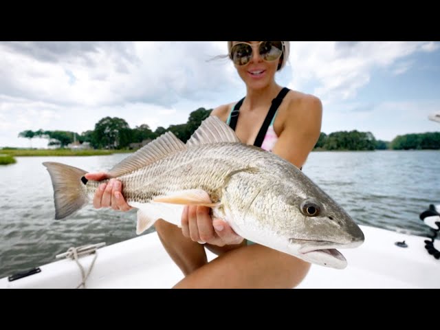 NONSTOP Shallow Water INSHORE SLAM! Redfish, Trout and Flounder FLATS  Fishing 