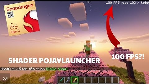 🌸Cách cài Shader và Resourcepack ở Pojav Launcher MƯỢT và ĐẸP?!🌸