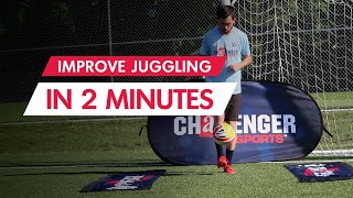 Improve your juggling-do this skill challenge