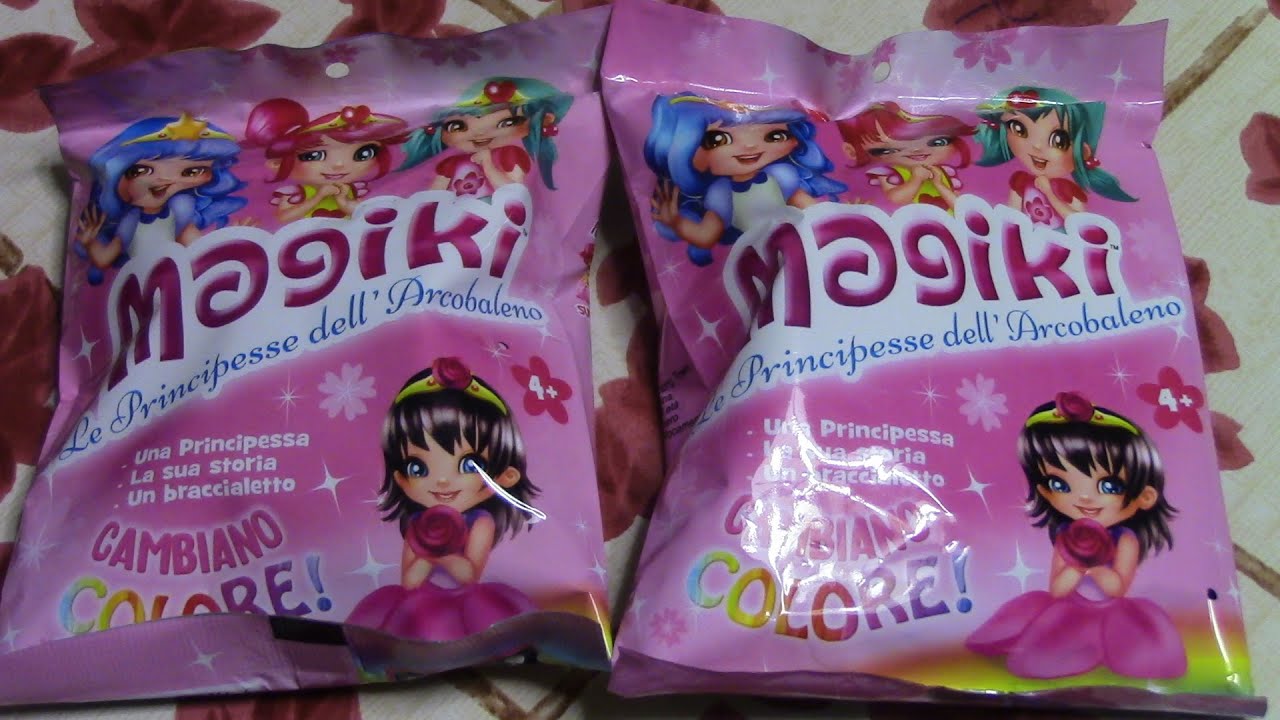 Magiki Principesse dell'arcobaleno blind bags Edicola - Glow in the dark - Brillano al buio!!!