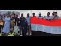 وطنا البأسمك كتبنا ورطنا ملامح استقبال القائد العام للقواة المسلحة ببورتسودان