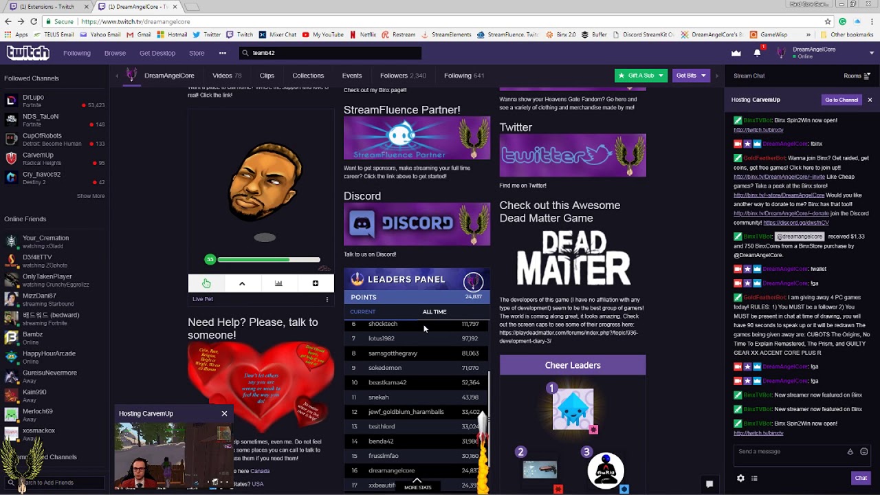 How To Twitch Your Twitch Dashboard Youtube