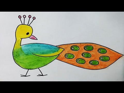 Easy painting for beginners with poster colour - step by step - YouTube