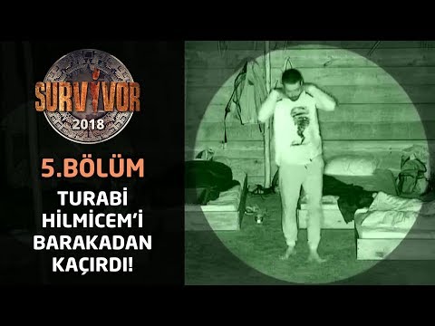 Survivor 2018 | TV'de Yok | Turabi horladı, Hilmi Cem barakadan kaçtı!