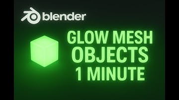Make Your Cube GLOW in Blender – 1 Minute Magic!