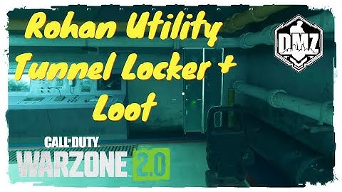 Rohan Utility Tunnel Locker Key Location with Loot - DMZ Warzone 2.0