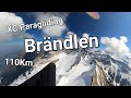 XC Paragliding, Brändlen 110Km - Timelapse