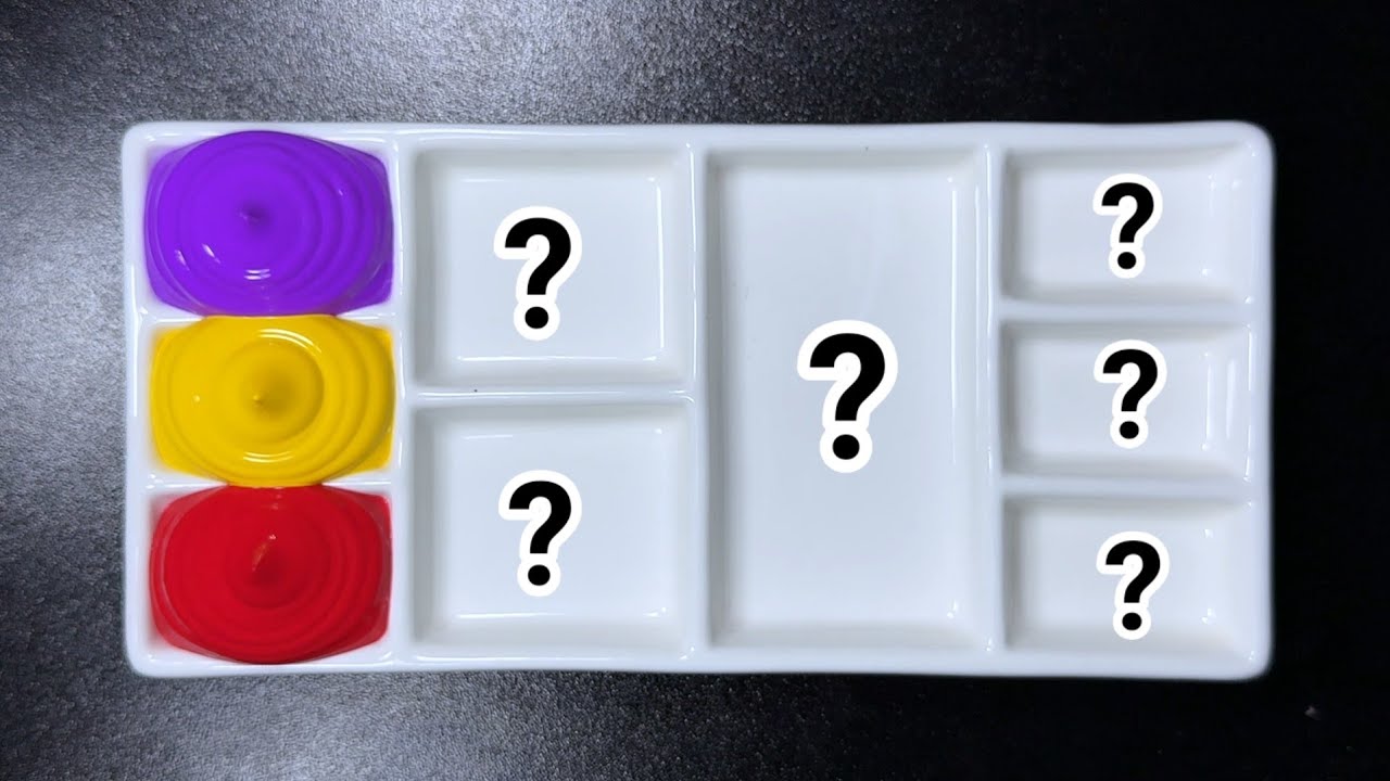 Making 6 Colors with Only 3 Primary Colors | Biray Color 