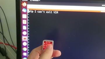 M5Stack Atom matrix vim Escape button