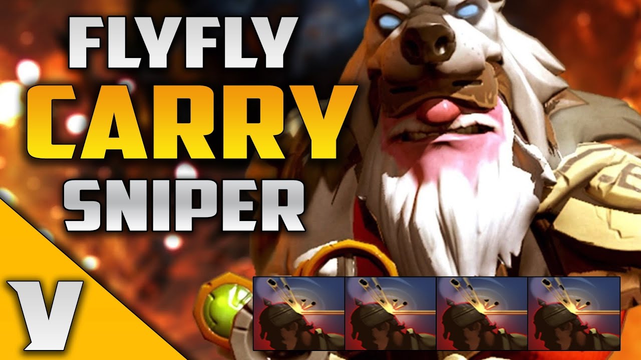 IG.FlyFly [Sniper] Safelane Carry VS ATF 16 yo Prodigy Razor | Dota 2 Pro Highlights