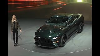 Ford Bullitt Mustang at Detroit Auto Show