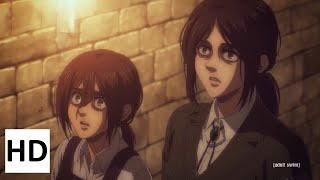 Pieck shocked to hear that Falco drank Zeke's Spinal Fluid Wine English Dub HD