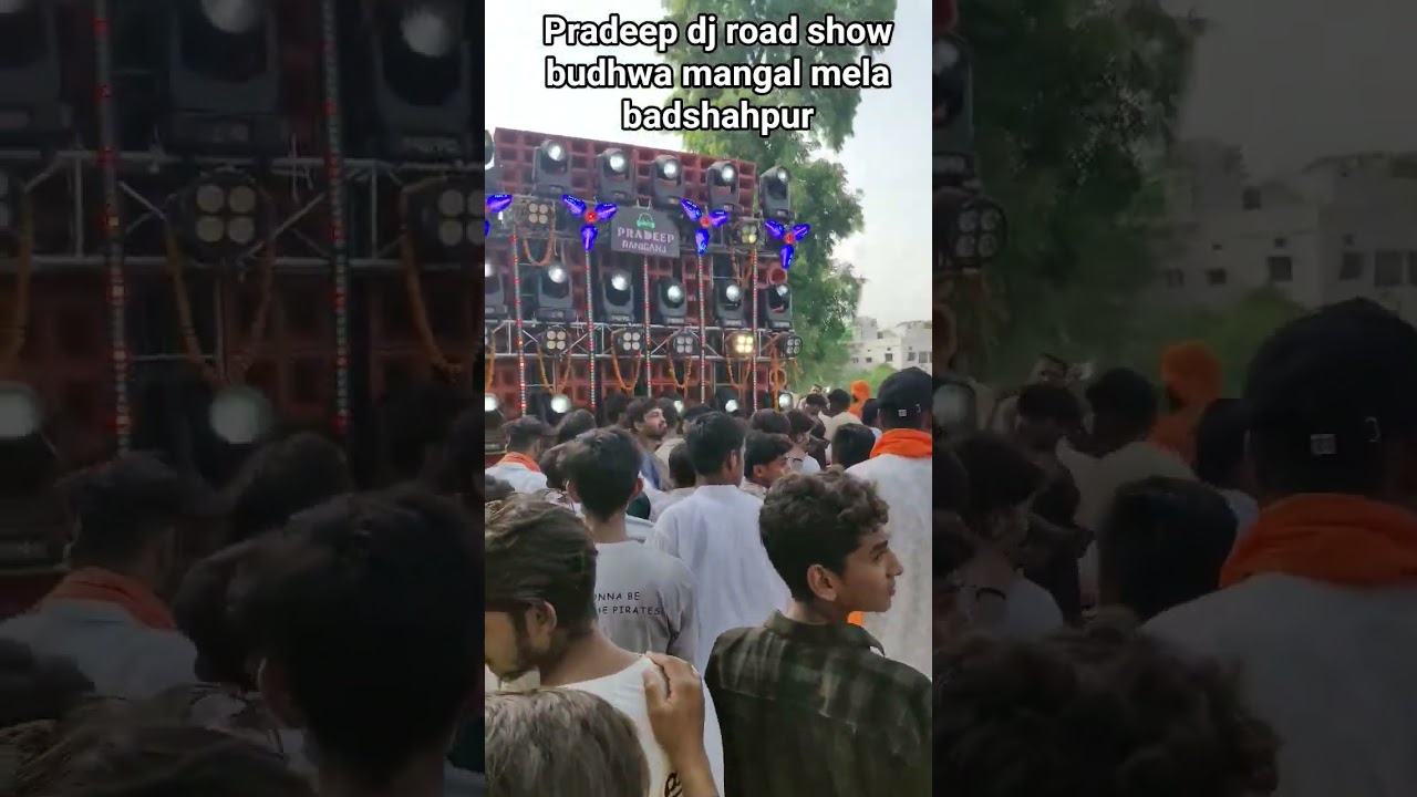 pradeep dj road show badshahpur 