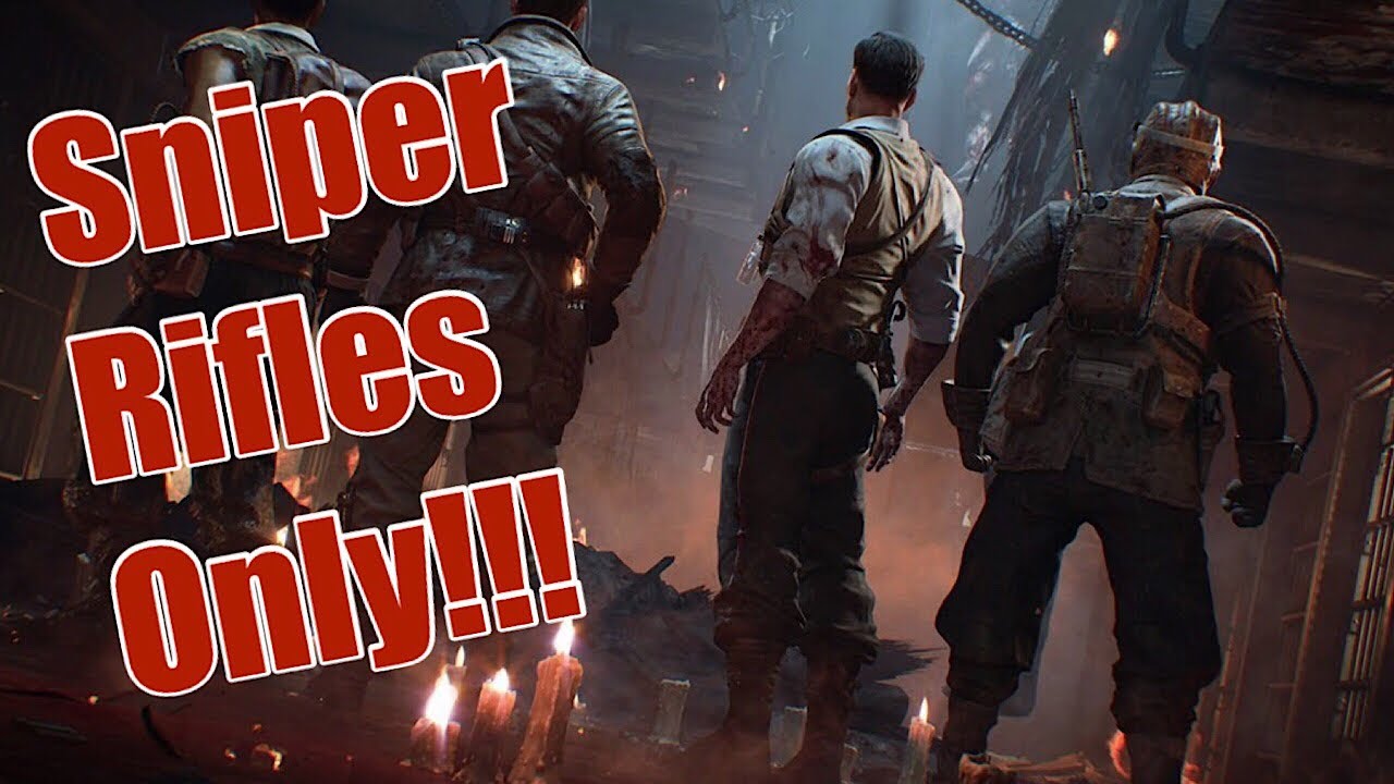 Blood Of The Dead Sniper Rifles Only Custom Game Black Ops 4 Zombies