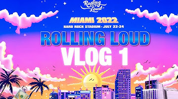 Rolling Loud Miami 2022 Vlog 1 - MUST WATCH | fatswag!
