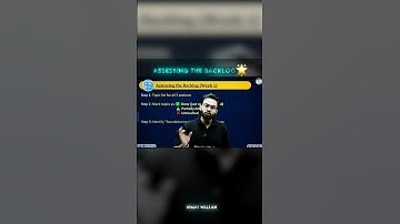 Assessing the backlog🌟 | Ft. Parth Sir #parthsir #assessing #physicswallah #ipmat2026