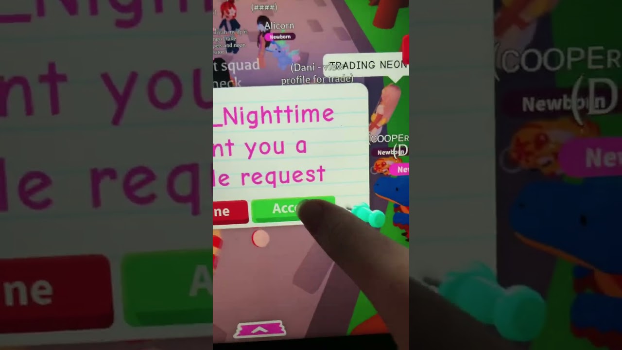 Trying to trade a ssbd in adopt me! Let me know if you have a offer! 