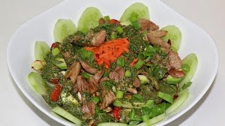 סלט שווארמה - Shawarma salad