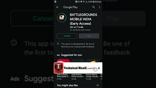 |HOW TO DOWNLOAD BGMI EARLY ACCESS ON PLAY STORE|BATTLE GROUND MOBILE INDIA| #shorts #BGMI screenshot 1