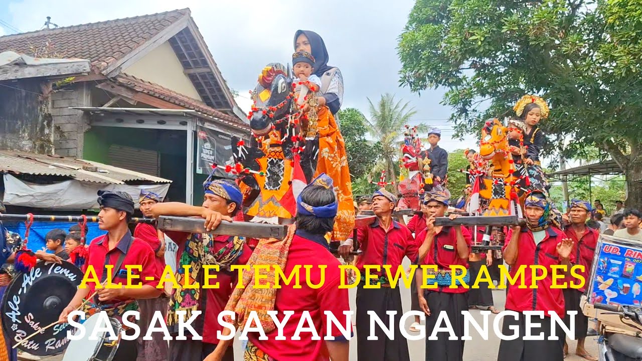 MERIAHNYA‼️ ACARA MERAJEAN DENGAN JARAN KAMPUT.DAN ALE -ALE TEMU DEWE RAMPES