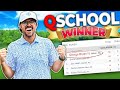 I won pga tour q school
