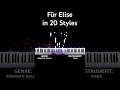 Für Elise in 20 Styles - ROMANTIC BALLAD