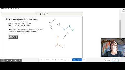 Lesson 3 4 Classification of Rigid Motion abbreviated lesson- Savvas enVision Geometry Tutorial