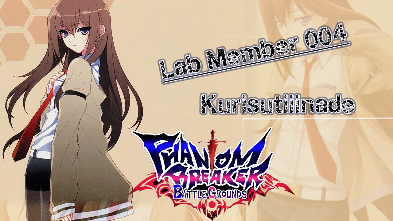 Phantom Breaker Battle Grounds Ultimate, featuring playable Kurisu and  Frau, announced : r/steinsgate