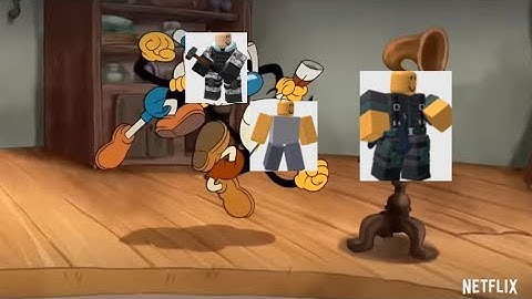 Sledger Vs Gladiator TDS Cuphead Meme