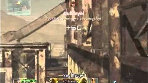 Unexpected Throwing Knife Kill