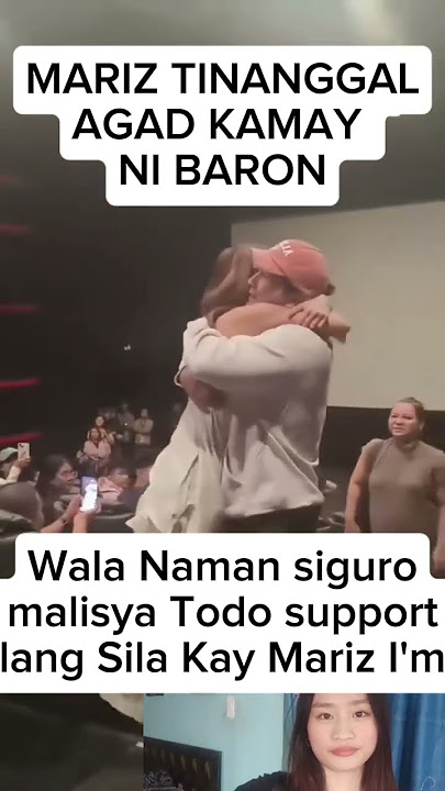 Mariz tinanggal agad Ang kamay ni Baron #viralvideo