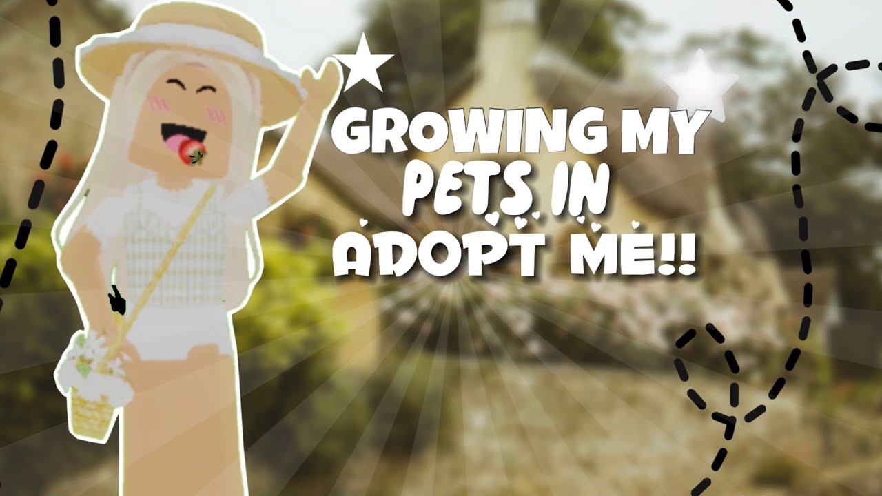 GROWING MY PETS IN ADOPT ME!! 🤩 *I GOT A FULL GROWN UNI* 😝Adopt Me ...