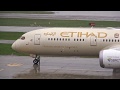 Zurich Airport Plane Spotting - Rainy Day on Observation Deck E (20+ minutes)